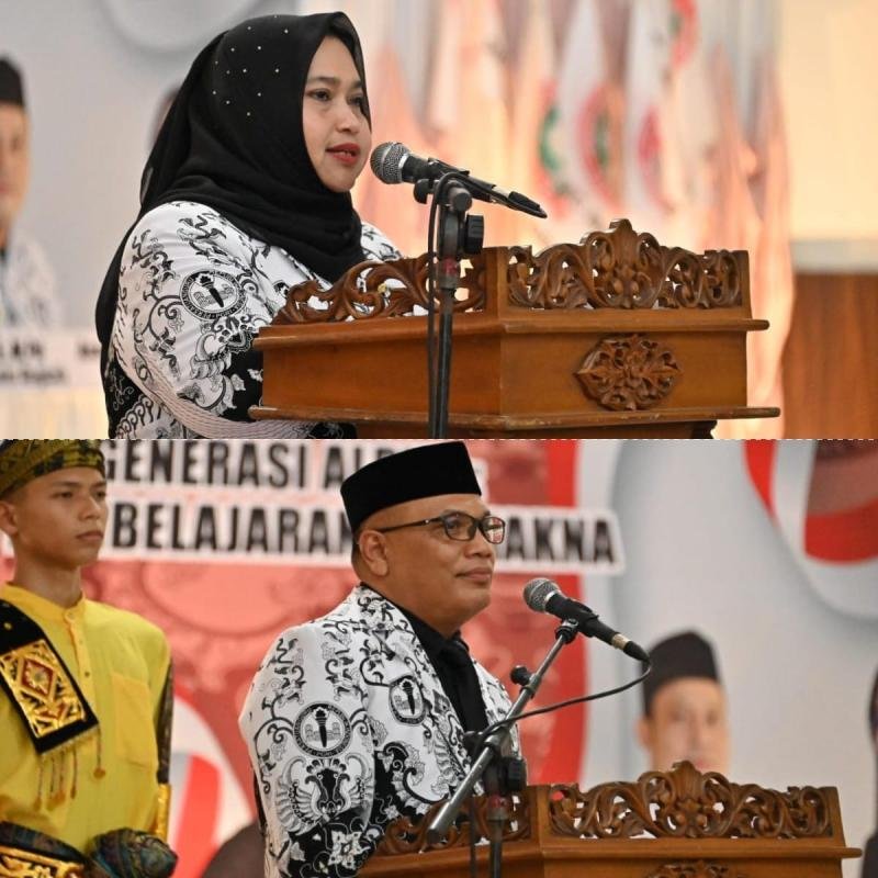 Bersama PGRI, Bupati Kasmarni Tancapkan Tonggak Baru Pendidikan Bengkalis